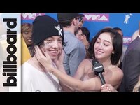 Thumbnail for the Noah Cyrus - & Lil Xan On Their Relationship & New Song "Live Or Die" | MTV VMAs 2018 link, provided by host site