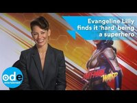Thumbnail for the Evangeline - Lilly finds it 'hard' being a superhero link, provided by host site