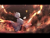 Thumbnail for the Mafumafu - 炎（LiSA）／まふまふ【歌ってみた】 link, provided by host site