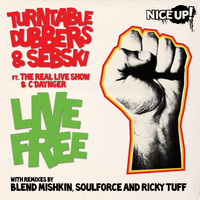 Thumbnail for the Turntable Dubbers - Live Free - Blend Mishkin remix link, provided by host site