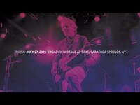 Thumbnail for the Phish - Live from Saratoga Springs, NY Set II Opener link, provided by host site