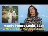 Thumbnail for the Mandy Moore - Looks Back on Her Most Iconic Throwback Instagrams link, provided by host site