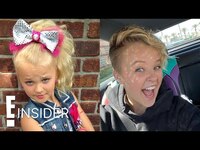 Thumbnail for the JoJo Siwa - Looks So Different With Bombshell Blonde Curly Hair | E! Insider link, provided by host site
