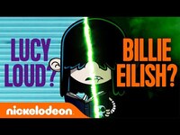 Thumbnail for the Lucy - Loud Goes Full Billie Eilish 💀 Weird Edits: The Loud House Edition | Nick link, provided by host site
