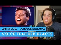 Thumbnail for the Sam Johnson - Luis Miguel - La Incondicional | Voice Teacher Reacts link, provided by host site