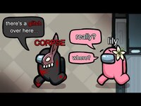 Thumbnail for the CORPSE - Luring My Friends To Their Death in Proximity Chat Among Us | 666IQ IMPOSTER PLAYS link, provided by host site