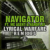 Thumbnail for the The Navigator - Lyrical Warfare Remixes link, provided by host site