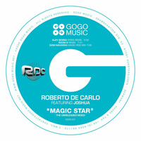 Thumbnail for the Roberto De Carlo - Magic Star (Remixes) link, provided by host site