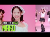Thumbnail for the NiziU - [UNFILTERED CAM] MAKO(마코) 'LOVE LINE (운명선)' 4K | STUDIO CHOOM ORIGINAL link, provided by host site