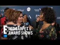 Thumbnail for the Chrissy Metz - Mandy Moore's Been in Prosthetics for "600 Hours" | E! Red Carpet & Award Shows link, provided by host site