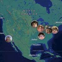 Image of Hippo Campus linking to their artist page due to link from them being at the top of the main table on this page