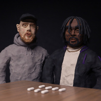 Image of 03 Greedo linking to their artist page due to link from them being at the top of the main table on this page