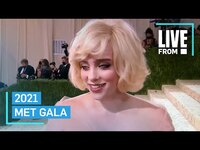 Thumbnail for the Billie Eilish - Marilyn Monroe Inspired Dress Stuns at 2021 Met Gala | E! link, provided by host site