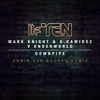 Thumbnail for the Armin van Buuren - Mark Knight vs Underworld - Downpipe (Armin van Buuren remix) link, provided by host site