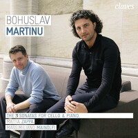 Thumbnail for the Bohuslav Martinů - Martinu: The Three Cello Sonatas link, provided by host site