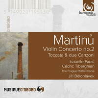 Thumbnail for the Bohuslav Martinů - Martinu: Violin Concerto No. 2 & Toccata e due canzoni link, provided by host site