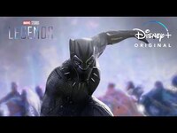 Thumbnail for the Black Panther - Marvel Studios’ Legends | Disney+ link, provided by host site
