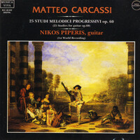 Thumbnail for the Matteo Carcassi - Matteo Carcassi: 25 Studi melodici progressivi, Op. 60 link, provided by host site