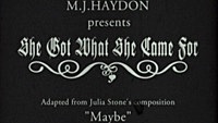 Thumbnail for the Julia Stone - Maybe link, provided by host site