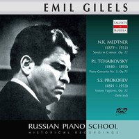 Thumbnail for the Emil Gilels - Medtner, Tchaikovsky & Prokofiev: Piano Works link, provided by host site