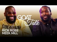 Thumbnail for the Rick Ross - & Meek Mill Debate GOAT Rapper, Conspiracy Theories & Viral Moments | GOAT TALK link, provided by host site