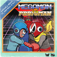 Thumbnail for the Dan Bull - Megaman vs. Protoman Rap link, provided by host site