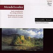 Thumbnail for the Ensemble Amati - Mendelssohn: Early Symphonies For String Orchestra (Symphonies De Jeunesse Pour Orchestre À Cordes) link, provided by host site