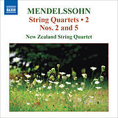 Thumbnail for the New Zealand String Quartet - MENDELSSOHN, Felix: String Quartets, Vol. 2 (New Zealand String Quartet) - String Quartets Nos. 2, 5 / Capriccio / Fugue link, provided by host site