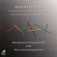 Thumbnail for the Guarneri Quartet - Mendelssohn: String Quartet No. 3 in D Major, Octet in E-Flat Major for Strings link, provided by host site