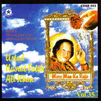 Thumbnail for the Nusrat Fateh Ali Khan - Mere Man Ka Raja Vol. 35 link, provided by host site