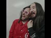 Thumbnail for the Steve Aoki - Messing Around With Fisher | Backstage at Electric Love Festival link, provided by host site