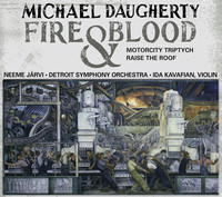 Thumbnail for the Michael Daugherty - Michael Daugherty: Fire and Blood, MotorCity Triptych & Raise the Roof link, provided by host site