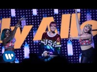 Thumbnail for the Lily Allen - Miley Cyrus Bangerz Tour link, provided by host site