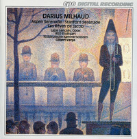 Thumbnail for the Darius Milhaud - Milhaud: Aspen Serenade - Stanford Serenade - Les rêves de Jacob (Jacob's Dreams) link, provided by host site