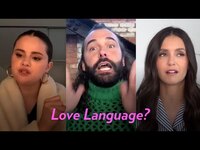 Thumbnail for the Selena Gomez - Jenny Slate, Andy Samberg and More Celebs on their Love Languages | POPSUGAR link, provided by host site