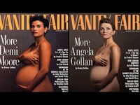 Thumbnail for the MØ - Moms Re-Create Famous Magazine Covers link, provided by host site