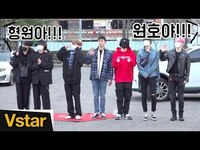 Thumbnail for the Monsta X - 몬스타엑스(MONSTA X)를 격하게 반겨주는 팬들(뮤직뱅크 출근길) link, provided by host site