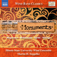 Thumbnail for the Illinois State University Wind Symphony - Monuments link, provided by host site