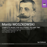 Thumbnail for the Moritz Moszkowski - Moritz Moszkowski: Complete Music for Solo Piano, Vol. II link, provided by host site