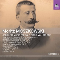 Thumbnail for the Ian Hobson - Moszkowski: Complete Music for Solo Piano, Vol. 1 link, provided by host site