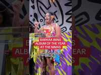 Thumbnail for the BARKAA - Moved to tears after winning the album of the year award at the NIMAs #nimas #ausmusic link, provided by host site