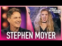 Thumbnail for the Stephen - Moyer Shows Kelly Clarkson How To Talk With Vampire Teeth link, provided by host site