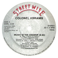 Thumbnail for the Colonel Abrams - Music Is the Answer link, provided by host site