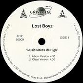 Thumbnail for the Lost Boyz - Music Makes Me High link, provided by host site