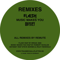 Thumbnail for the LAX - Music makes you (Remix by Remute) link, provided by host site