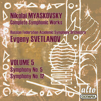 Thumbnail for the Nikolai Myaskovsky - Myaskovsky: Complete Symphonies, Volume 5 – Symphonies Nos. 5 and 12 - Svetlanov link, provided by host site