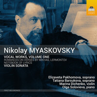 Thumbnail for the Nikolai Myaskovsky - Myaskovsky: Vocal Works, Vol. 1 link, provided by host site