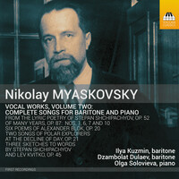 Thumbnail for the Nikolai Myaskovsky - Myaskovsky: Vocal Works, Vol. 2 link, provided by host site