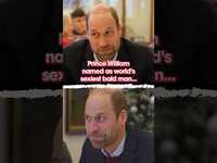 Thumbnail for the Prince William - Named World’s Sexiest Bald man for second consecutive year link, provided by host site