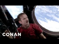 Thumbnail for the Astro - Naut Chris Hadfield's "Space Oddity" Video Almost Didn't Happen | CONAN on TBS link, provided by host site